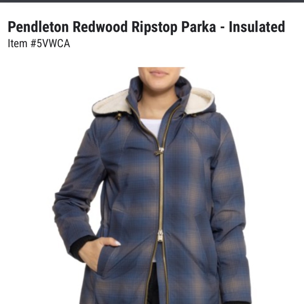 Pendleton Redwood Ripstop Parka - Insulated - image 1